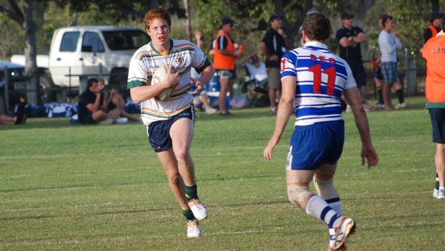 Dylan Napa in action for St Patrick's College. Photo: Supplied.