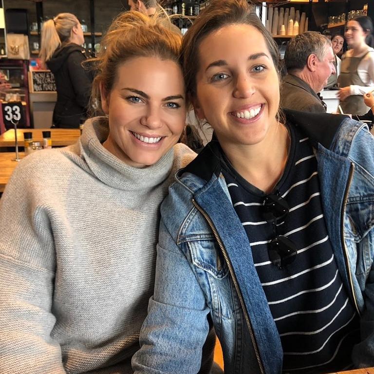 Fiona Falkiner told 2DayFM breakfast hosts she and fiancee Hayley Willis tried a DIY method before finally conceiving through IVF. Picture: Instagram/FionaFalkiner