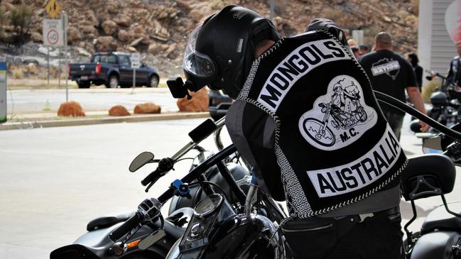 Police allege a Cairns chapter of the Mongols outlaw motorcycle clubs emerging. Picture: Jason Walls