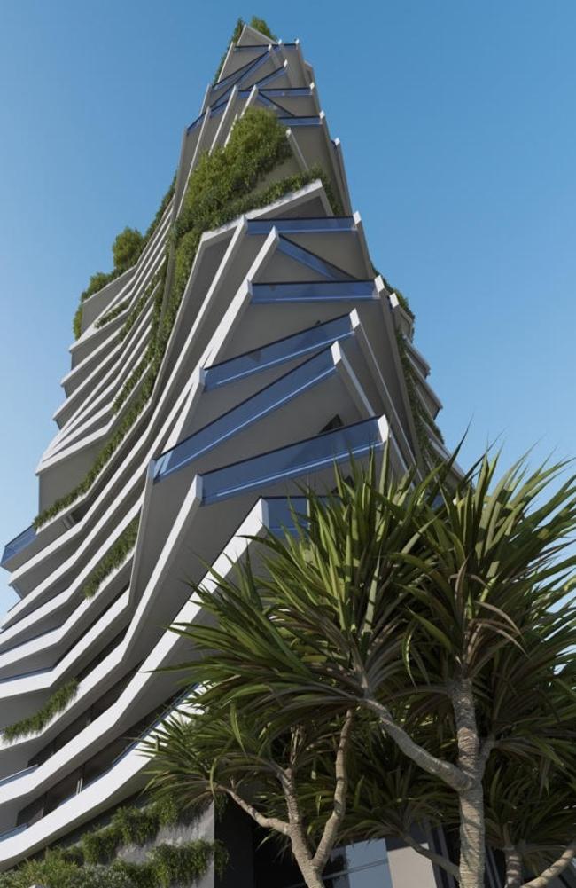 Sculpt Developments' proposed tower. Picture: Liam Hardy