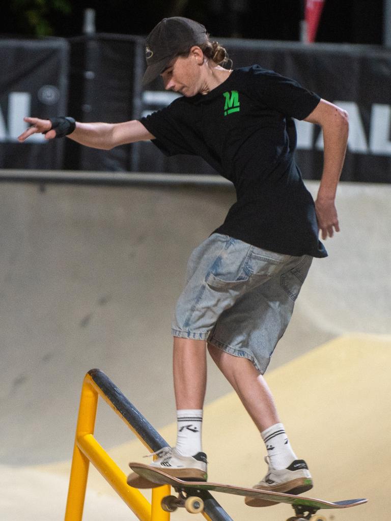 Jack Lewis at Rumble On The Reef Sugar Bowl Skatepark Saturday 23 September 2023 Picture:Michaela Harlow