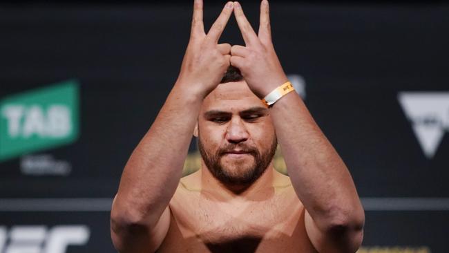 Tai Tuivasa is preparing for his fight against Greg Hardy.