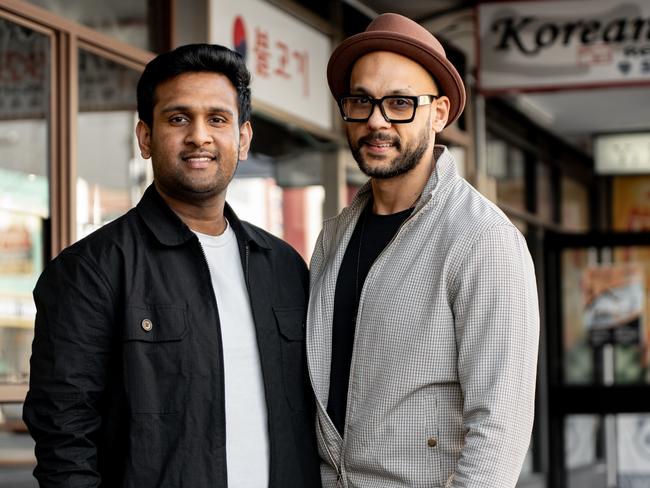 Mukka is opening a new restaurant in Carnegie by Kabir Singh (right).