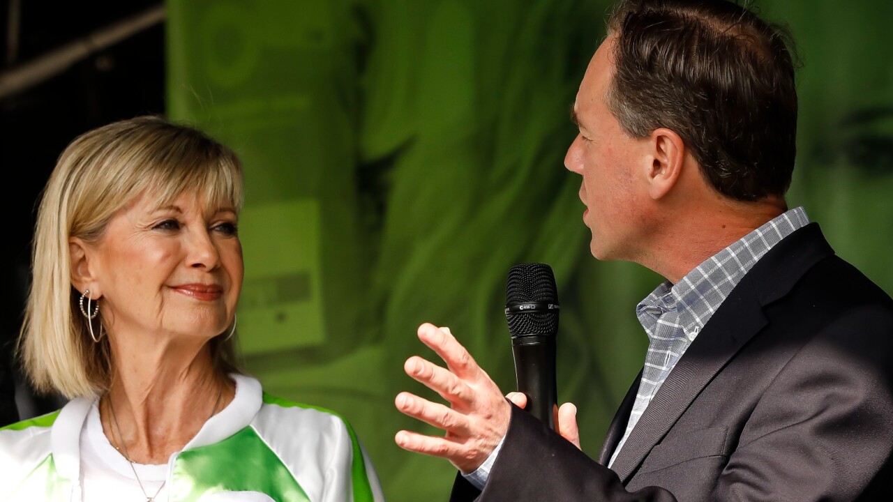 ‘There was an aura of joy about her’: Greg Hunt pays tribute to Olivia Newton-John