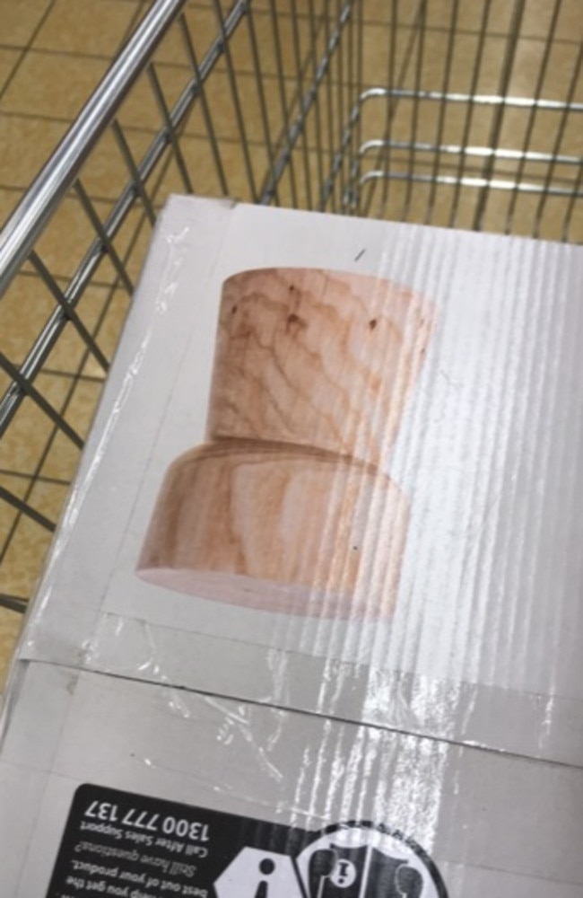 One customer almost got the $69 stool, but was stopped at the checkout.