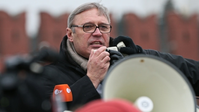 Former Prime Minister Mikhail Kasyanov became a vocal opposition of the Kremlin after he was sacked. Picture: Getty Images