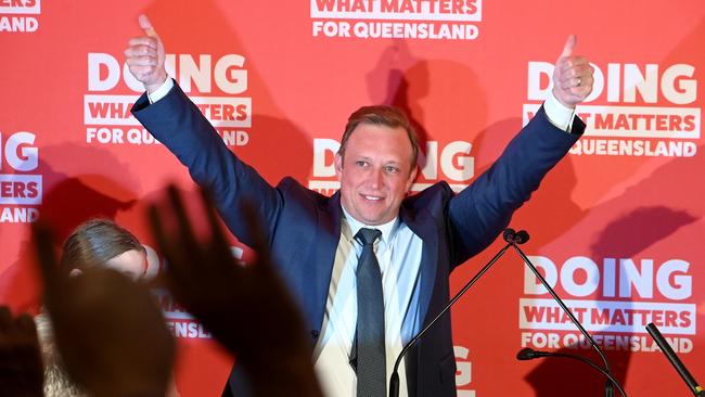 Steven Miles was slammed for failing to congratulate David Crisafulli or concede the election. Picture: NewsWire / John Gass