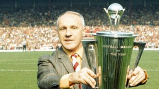 Legendary Liverpool manager Bill Shankly.