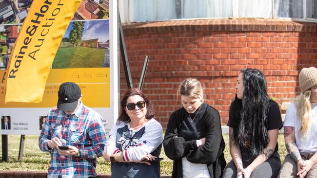 Many would-be homeowners are being beaten at auctions as bidding wars erupt. Picture: Julian Andrews