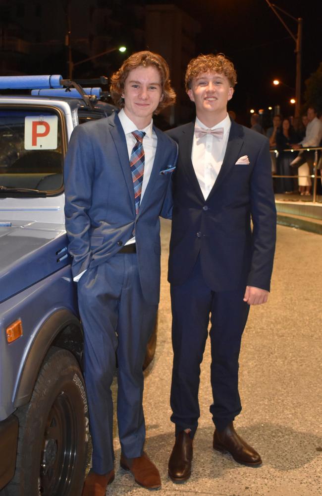 Cooper M and Frank M at the Siena Catholic College Yr 12 Benefit Ball (formal 2024).