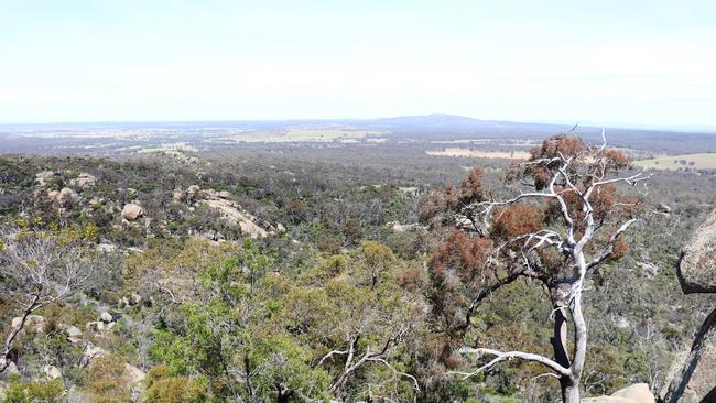 Kooyoora State Park, where you’ll find the Melville Caves Campground near Bendigo. Picture: Supplied.