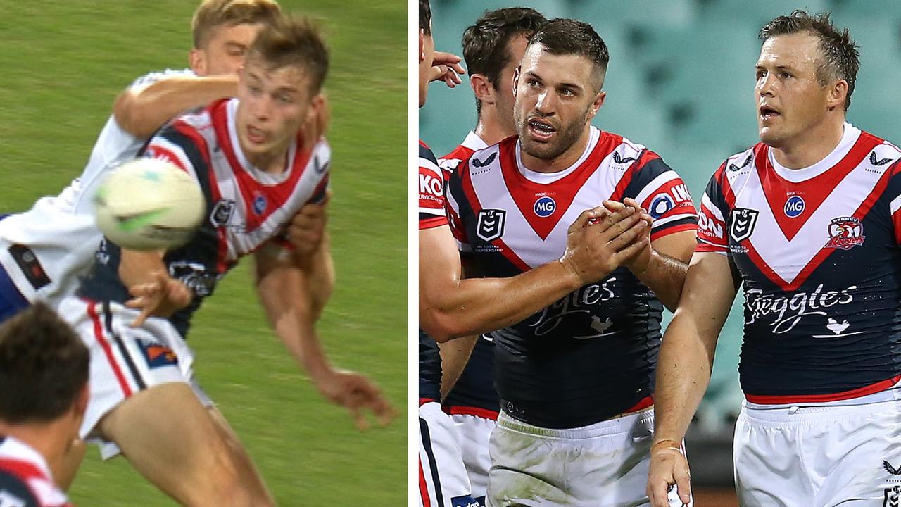 NRL 2021 3 Big Hits Sam Walker James Tedesco Sydney Roosters vs Warriors Round 4 live blog live stream scores videos updates Roger Tuivasa Sheck