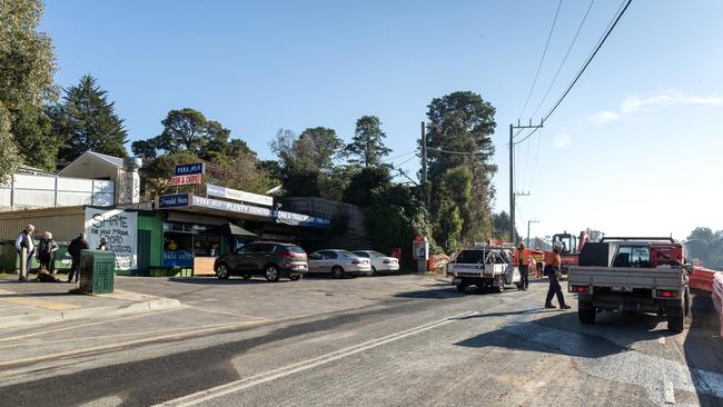 Plenty General Store’s owner says his business has been left to operate on an isolated service road after the opening of the improved Yan Yean Rd.