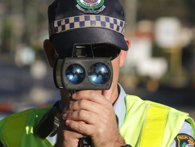 Generic pics of cops doing RBTs and using speed gun. Police have confirmed we can come and get shots on Newbridge Rd, Moorebank