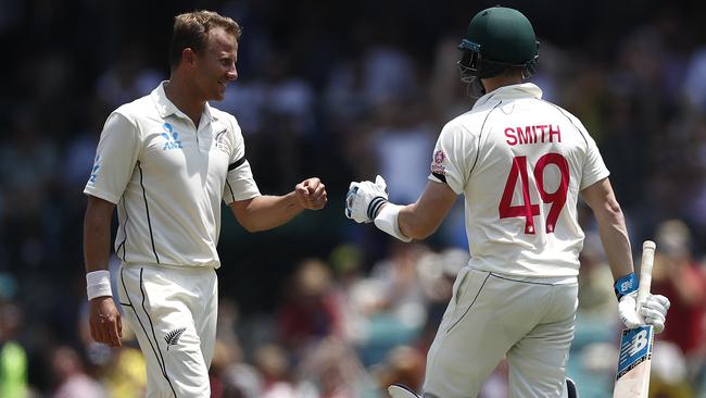 Smith and Neil Wagner shared a running battle throughout the recent series against New Zealand.