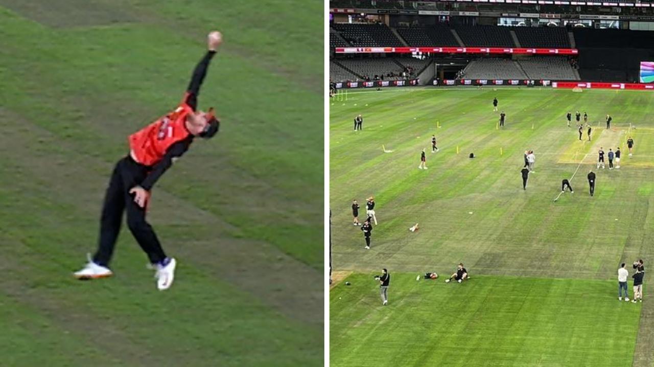 BBL drama over ‘embarrassing’ turf as all-time catch helps Gades end 6-year drought