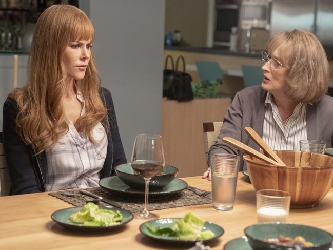 Oscar winners! Meryl Streep, right, has joined the cast of Big Little Lies’ second series. 