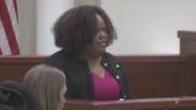 Atatiana Jefferson’s sister, Ashley Carr, addresses Aaron Dean directly