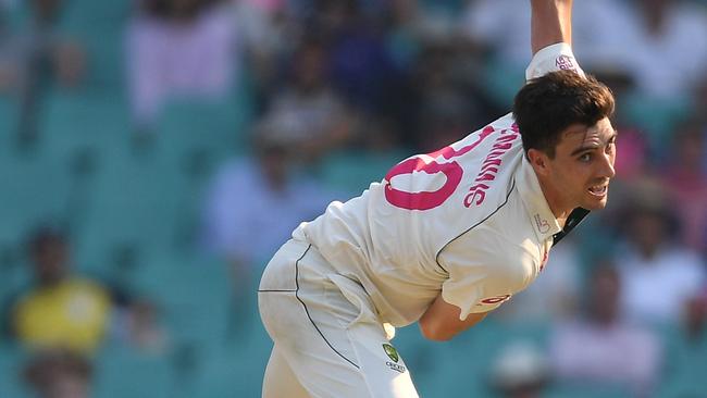 Star Aussie fast bowler Pat Cummins will play the first Test without any red-ball preparation. Picture: AAP Image/Dan Himbrechts