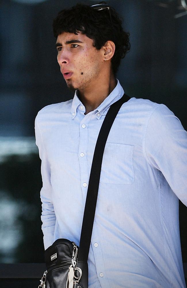 Andre Mulik leaves Maroochydore Court House. Picture: Patrick Woods.