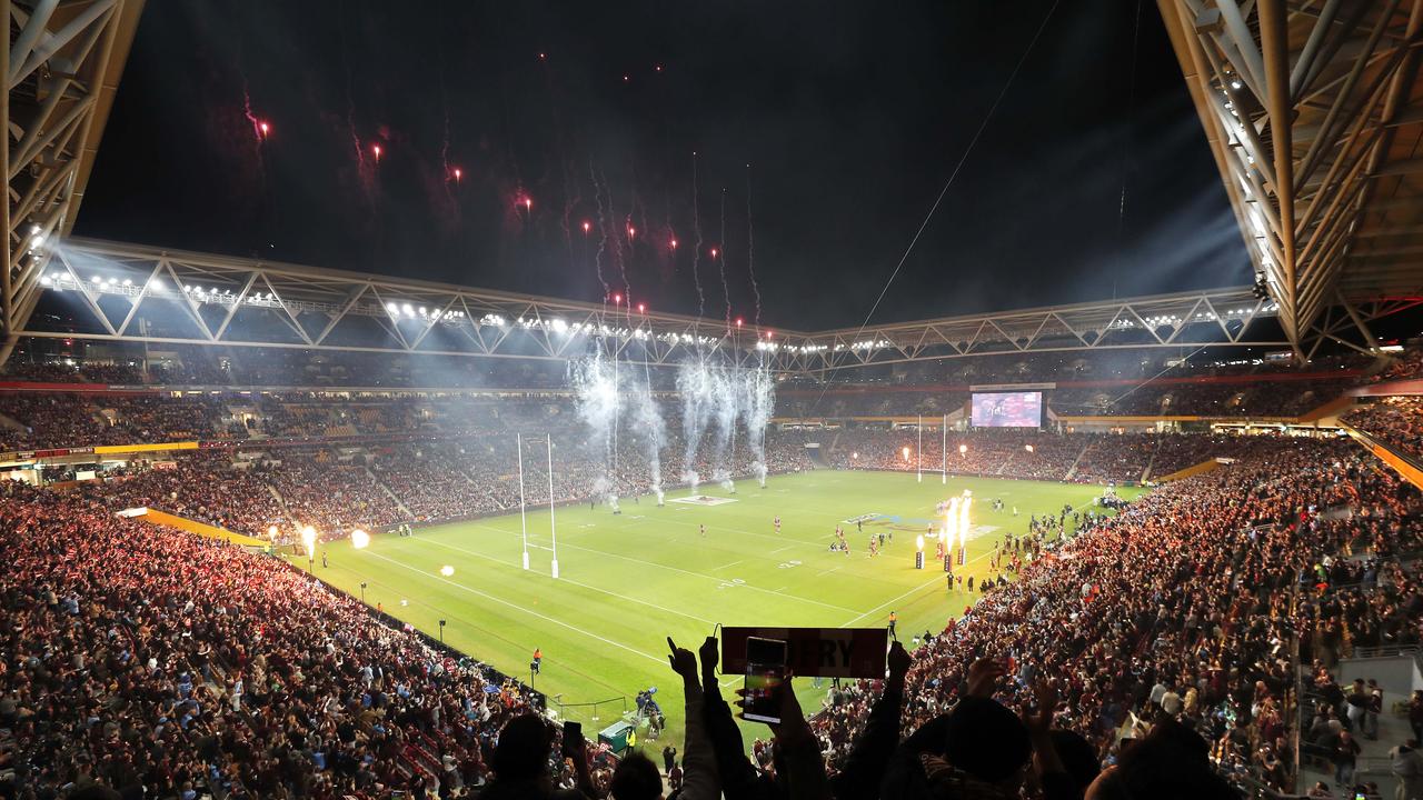 The crowd pictured at Suncorp Stadium during game two of State Of Origin, Brisbane 27th of June 2021. (Image/Josh Woning)