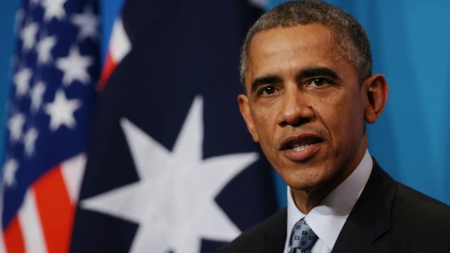 The Obama speech in Brisbane was added to the President’s program at the last minute.