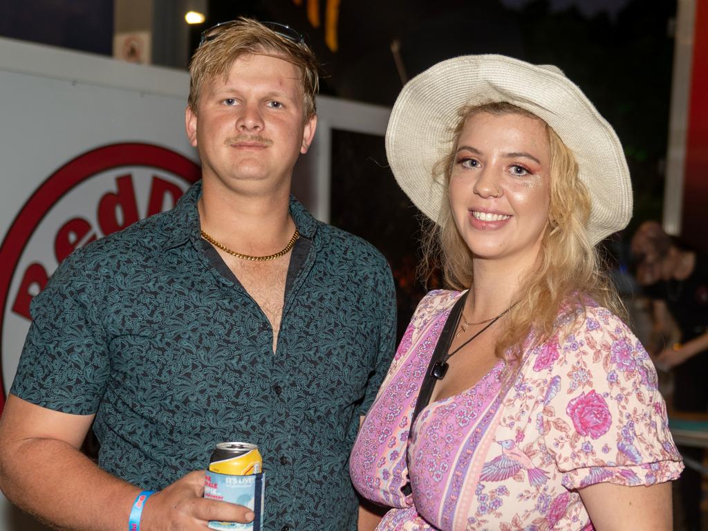 Jack Gary and Taliah Bradbury at Rhythm on the Reef Saturday 30 September 2023 Picture: Michaela Harlow