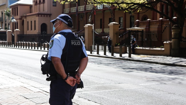 All NSW Police employees will be required to have received one dose of a COVID vaccine by September 30 under a new mandate. Picture: NCA NewsWire/ Gaye Gerard
