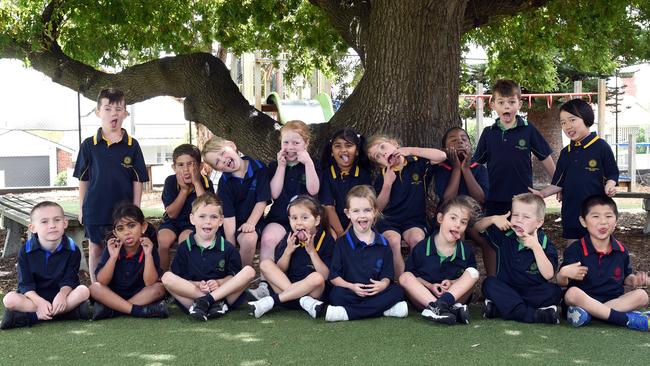 St John Lutheran Preps. Class name. PMC Back Row. Miller Evans, Daniel Mc Arthur, Angus Whitehand, Isla OÃ•Loughin, Nelinsa Hennayake,Clara Backman, Josh Chimbwanda, Zachariah Carmichael, Joanna Weng Front Row. Leo Osborne, Rima Johnson, Elliot Routley, Bridie Gill, Imogen McGurk, Emily Hunt, Alexander Bartels, Justin Zheng