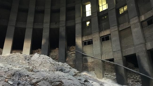 The inner core of the Ponte tower is still full of foreboding. Picture: Benedict Brook