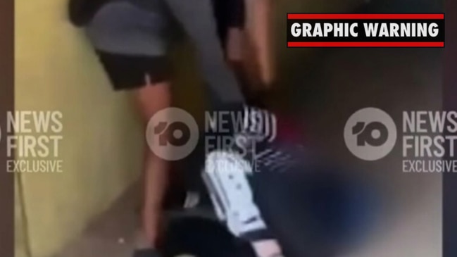 Distressing footage shows a teenage girl being brutally bashed (10 News)