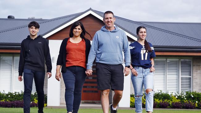 The Mitchells struck gold in Luddenham. Picture: Sam Ruttyn