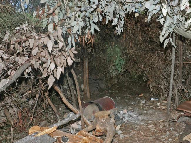 Wieambilla Inquest still image from the Train property.  Matthew Arnold and Rachel McCrow died when they entered the property.