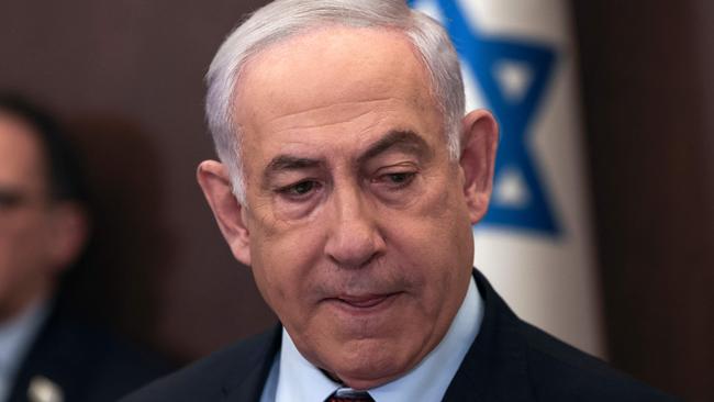 Israeli Prime Minister Benjamin Netanyahu. Picture: AFP