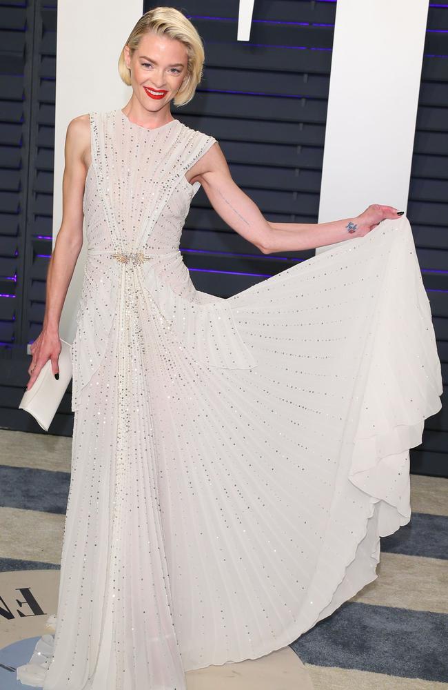 Jaime King attends the 2019 Vanity Fair Oscar Party following the 91st Academy Awards at The Wallis Annenberg Center for the Performing Arts in Beverly Hills on February 21, 2019. (Photo by JB Lacroix / AFP)