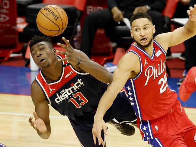 Ben Simmons stripped the ball as he improves his defensive credentials.