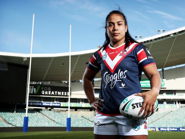 Taufa had the qualities the Roosters were looking for in a captain. Pic: Tim Hunter.