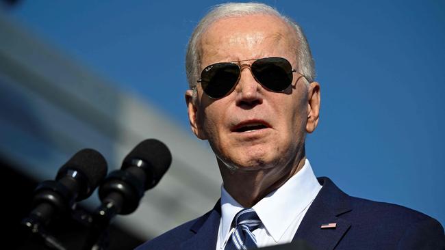 “Biden is of the Cold War generation of politicos who constantly bounced around the prospect of an Armageddon war, its unwinnability, its moral complexity.” Picture: Andrew Caballero-Reynolds/AFP