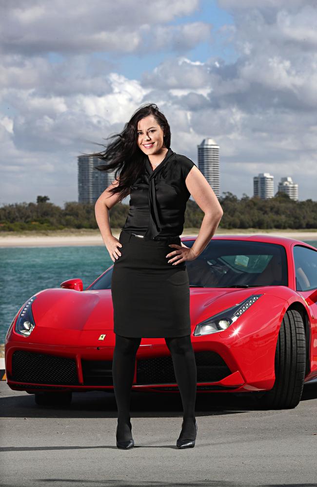 Frizelle guest specialist Alexandra Yates says Ferrari’s history is a perfect fit for Gold Coast’s ‘vibe’. Picture: Annette Dew