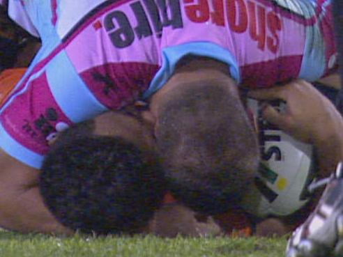 Footballer ‘blows up’ after alleged bite to face