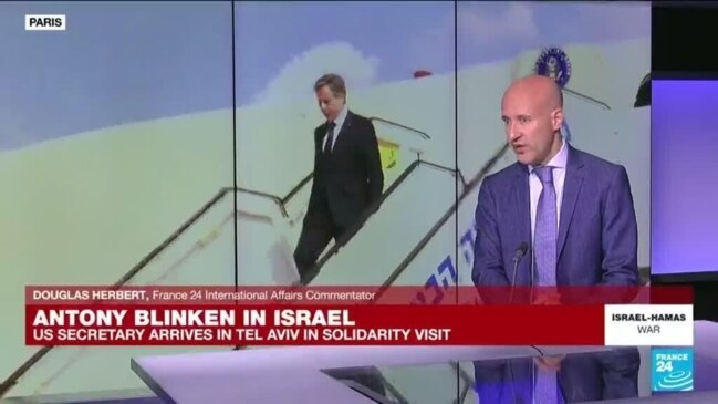 Blinken Visits Israel To Stress US Support For War On Hamas | News.com ...