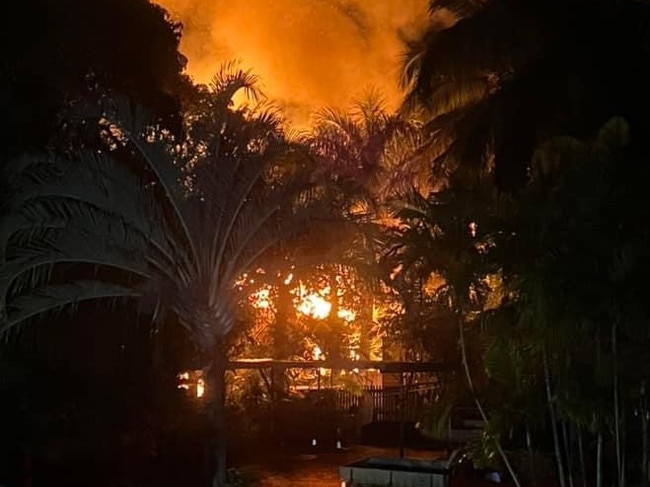 In the early hours of June 9, an abandoned house on Goldsmith St caught fire. Photo: Asmita Deshpande