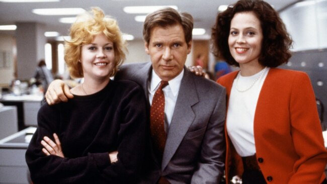 Don't expect a friendship like Melanie Griffith, Harrison Ford, and Sigourney Weaver in "Working Girl" 