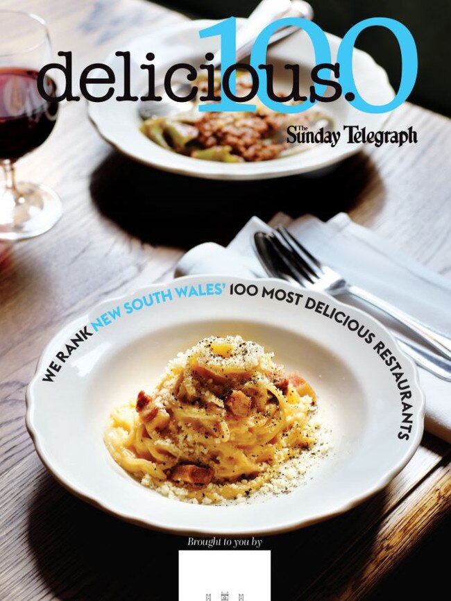 The delicious. 100 top restaurants.