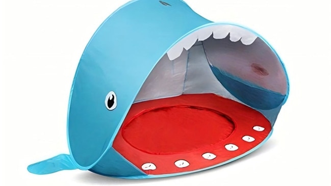 A kids pop-up beach tent sold on Temu has been recalled over drowning fears. Picture: ACCC