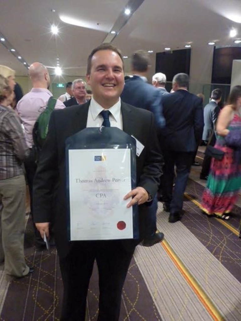 Tom (pictured) and Kirsten Peever allegedly owe the Australian Taxation Office more than $200m.