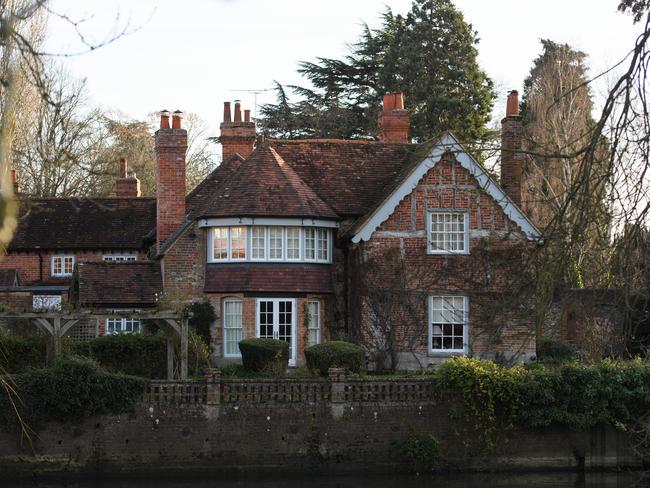 The Oxfordshire home of British pop singer George Michael where he was found dead. Picture: Carl Court/Getty Images