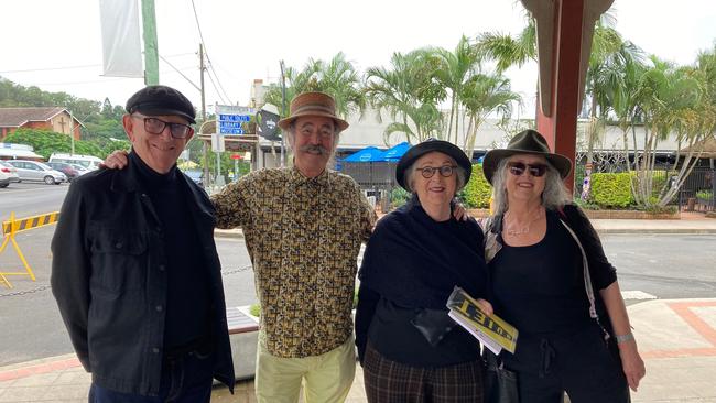 Bill Heather and friends at the Kyogle writers festival