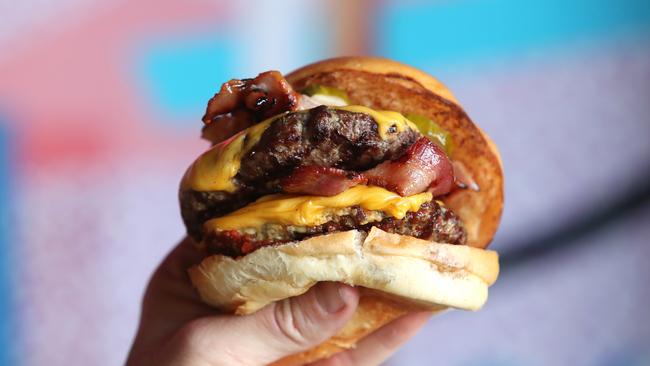 Is this the best burger on the Central Coast? Picture: Sue Graham