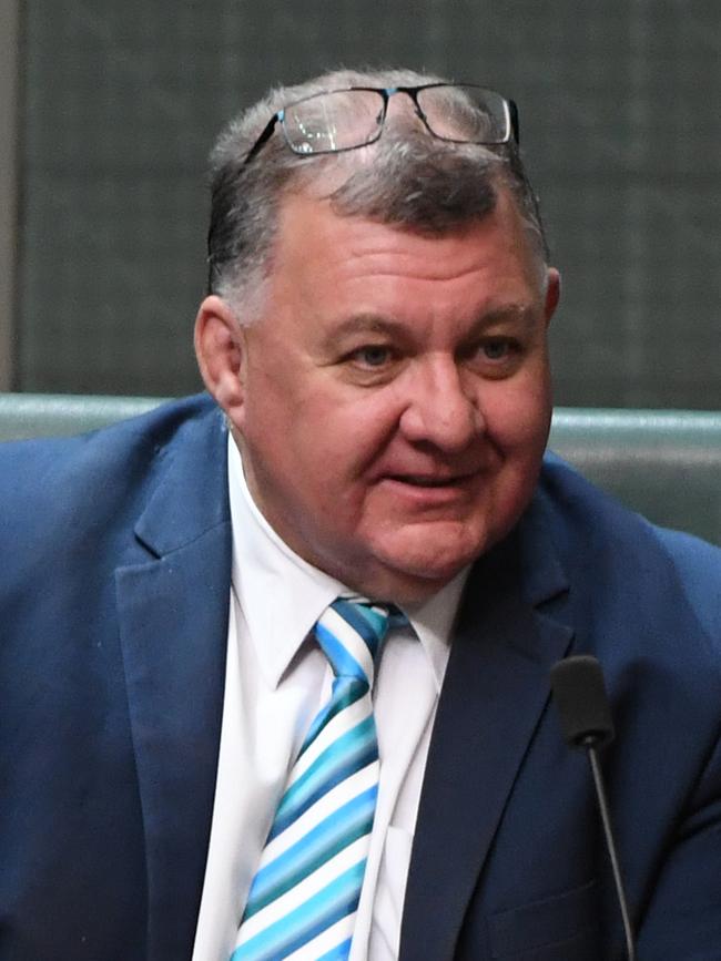 Liberal Member for Hughes Craig Kelly said the text book made claims that were ‘green alarmism masquerading as history’. Picture: AAP